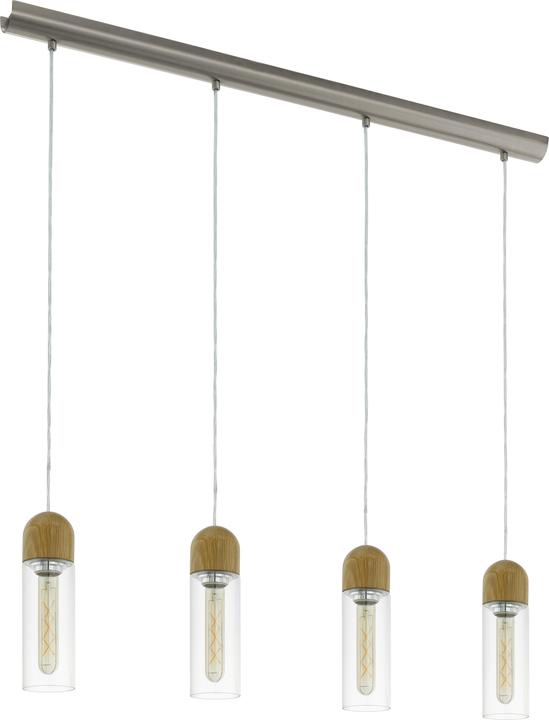 Braun, Eiche, Nickel matt