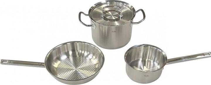 Image du produit Fissler orig. Profi Collection 2 Set 3 pcs. (24 cm, Ensemble de casseroles et de poêles de cuisson, Acier inoxydable)