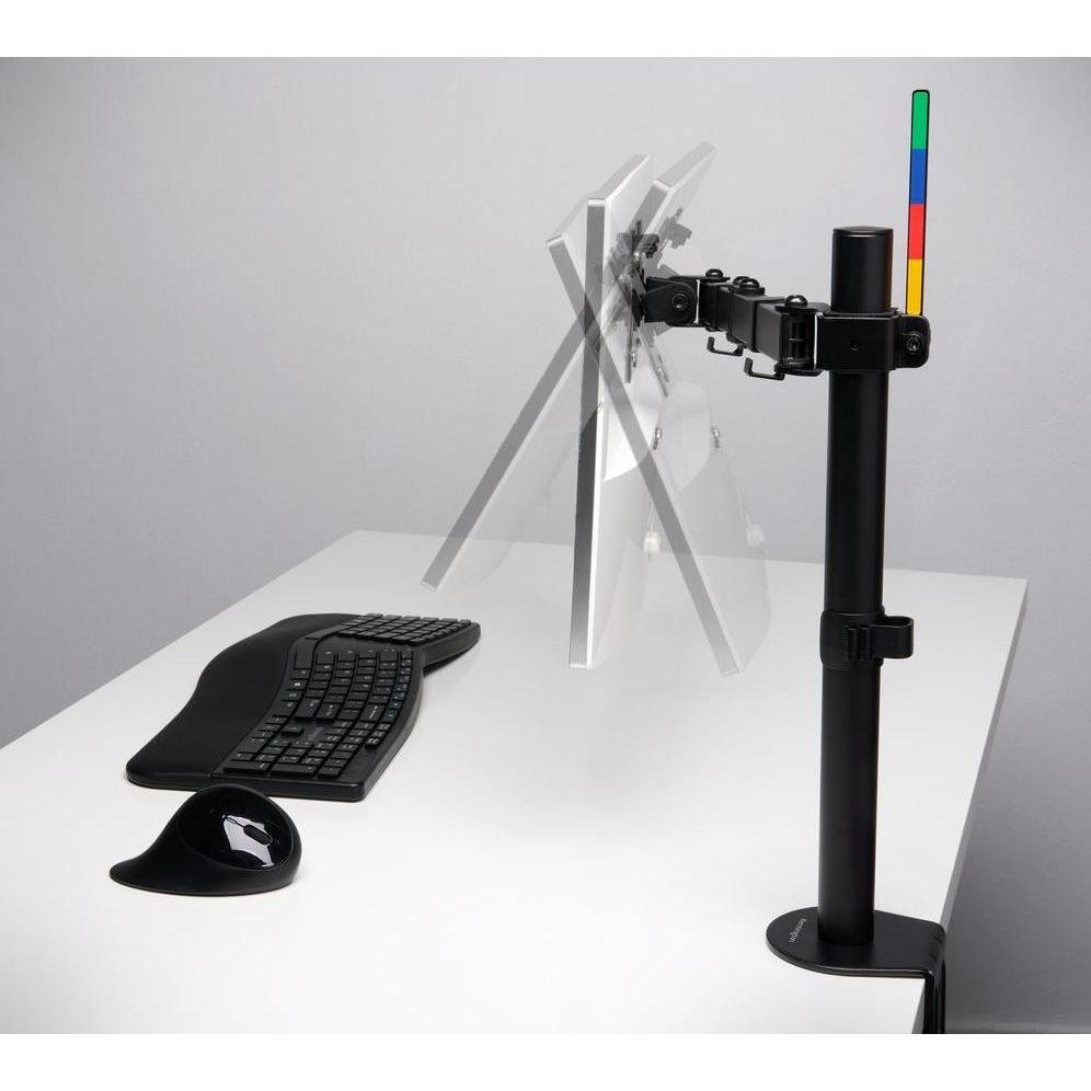 Thumbnail - Kensington SmartFit Ergo Verlängerter Single Monitorarm (Tisch, 34"), Monitor Halterung, Schwarz