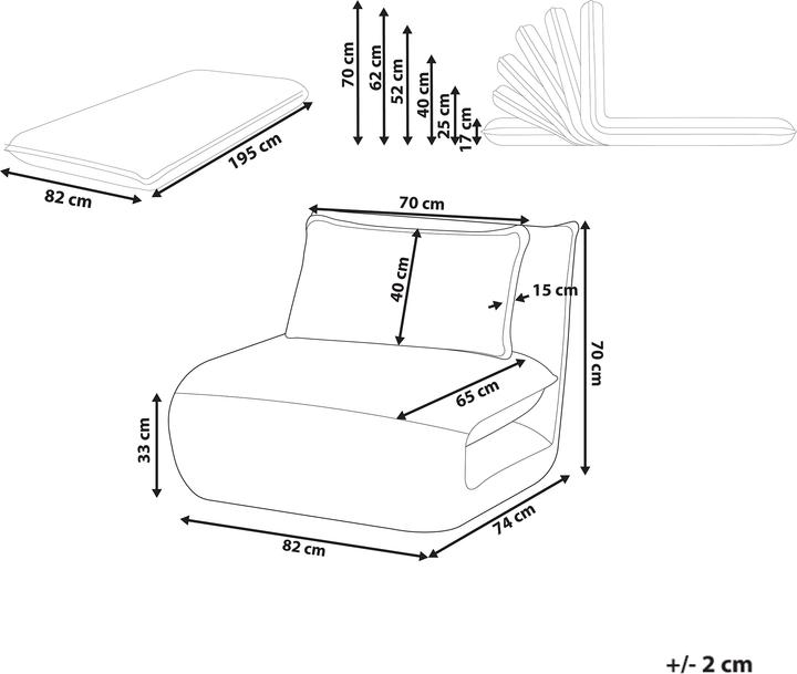 Produktbild Beliani Lysekil (Kinderstuhl)