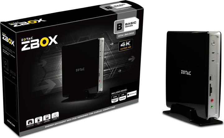 Produktbild Zotac ZBOX BI325 miniPC (Intel Celeron N3160)