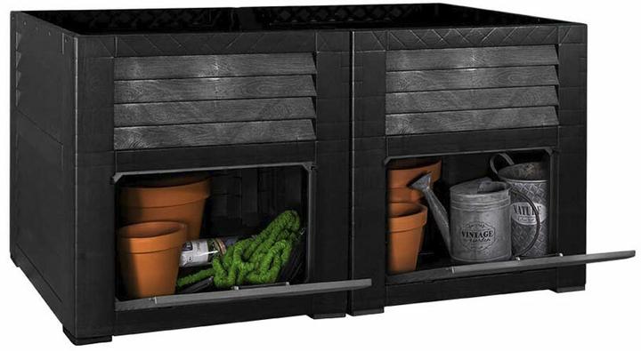 Actual product image Weber Home Raised bed with storage compartments