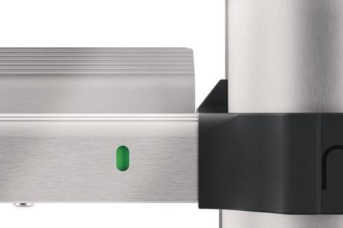 Productafbeelding Hailo FlexLine, aluminium veiligheidstelescopische ladder, 11 sporten (Enkele ladder, 99 cm)