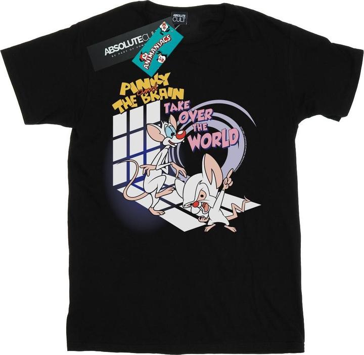 Produktbild Universal Textiles Pinky And The Brain Take Over The World TShirt (5XL)