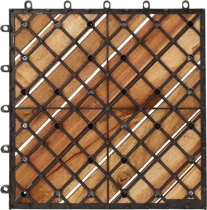 Produktbild vidaXL Terrassenfliese (10x, 30 x 30 cm)