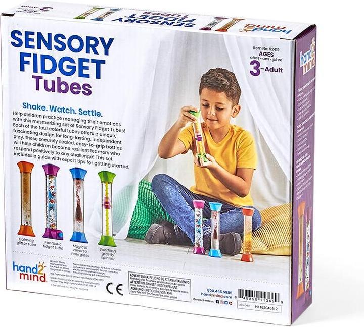 Image du produit Hand2mind Sensory Fidget Tubes, Set of 4