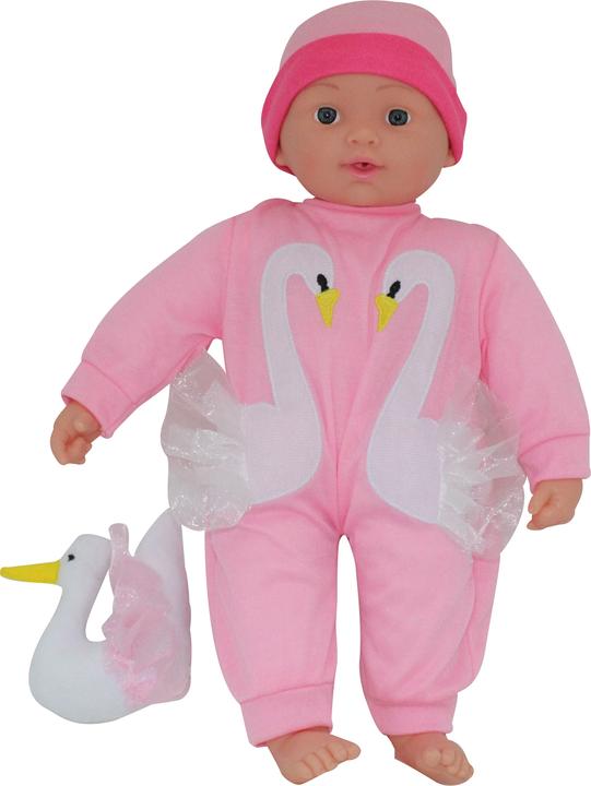 Produktbild Dimian Toys Puppe 41cm, mit Soft Schwan