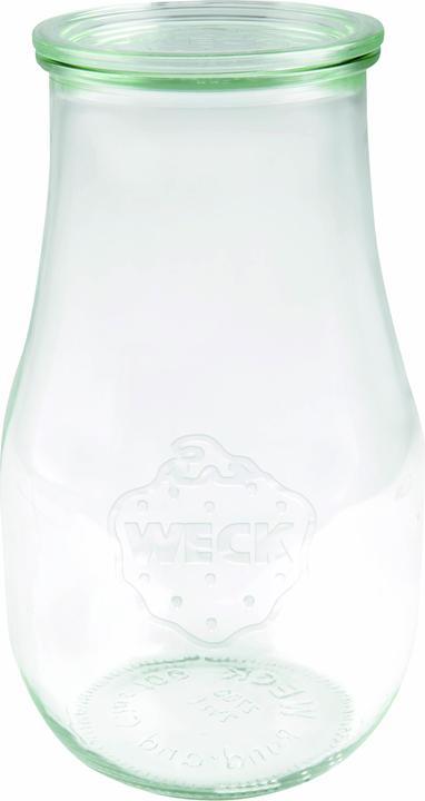 Dosen-Zentrale Weck tulip jar 2700 ml (High-quality preserving jar with glass lid for preserving heat-resistant (1 pcs., 2.70 l)