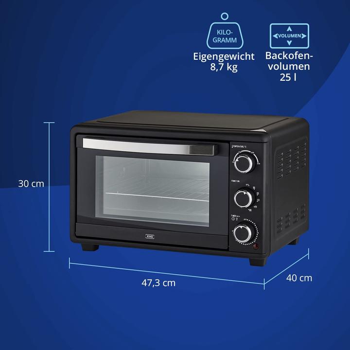 Immagine prodotto KHG Mini forno MBO-25S