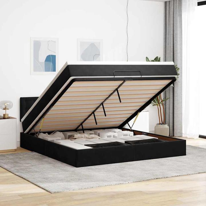 Produktbild vidaXL Ottoman-Bett (160 x 200 cm)