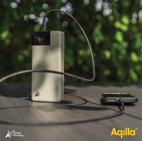 Produktbild Aqiila Powerbird B20B+ - Powerbank 20000 mAh, 65W - Moss (20000 mAh, 65 W, 74 Wh)