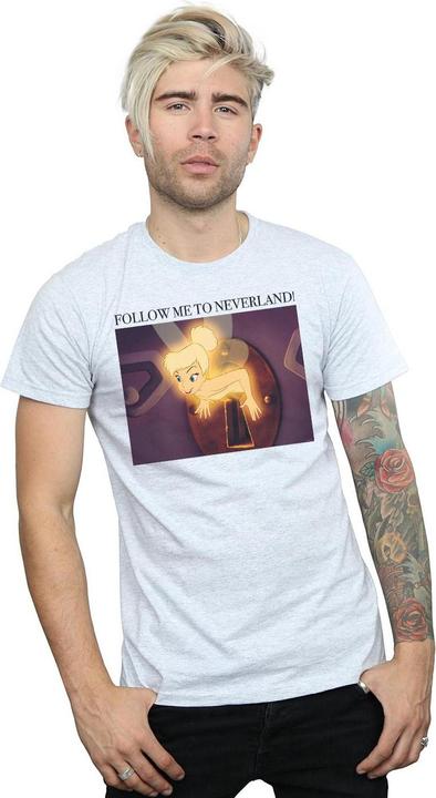 Immagine prodotto Disney Tinker Bell Follow Me Maglietta Uomo (XXL)