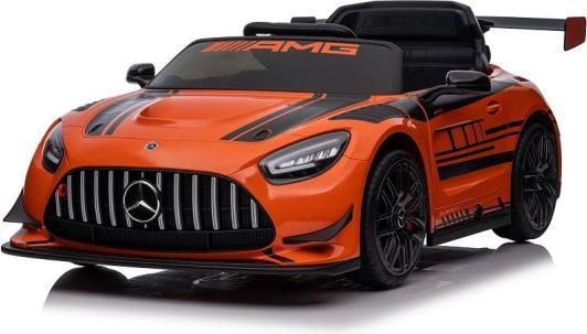 Es-toys Elektro Kinderfahrzeug Mercedes-AMG GT3 Lizenziert mit Mp3, EVA, Ledersitz
