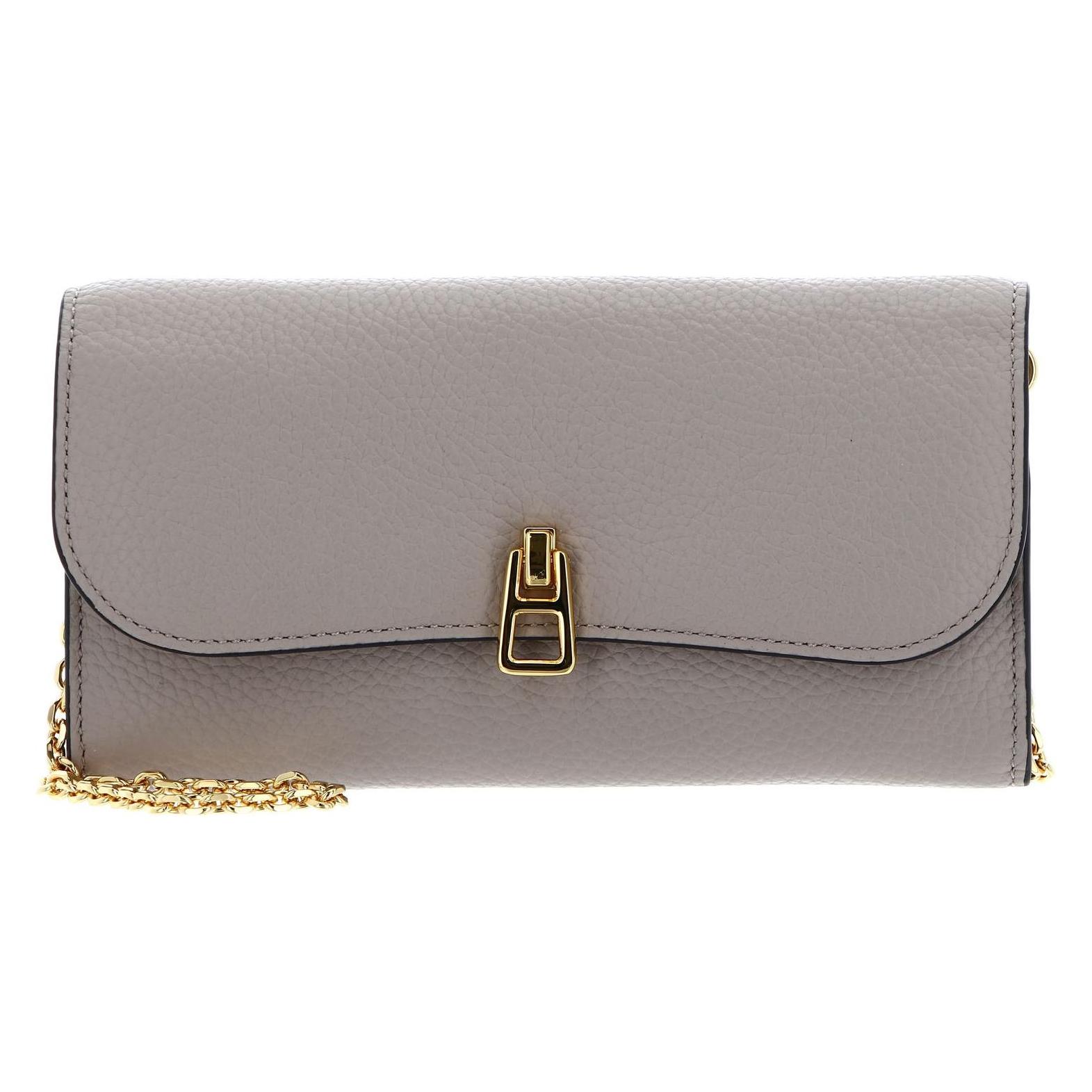 Coccinelle, Damen, Portemonnaie, Magie Mini Bag Wallet Grained Leather, Beige
