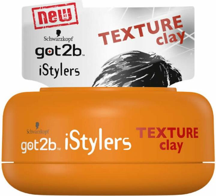Schwarzkopf GOT2B ISTYLERS texture clay 75 ml (Haarwachs, 75 ml)