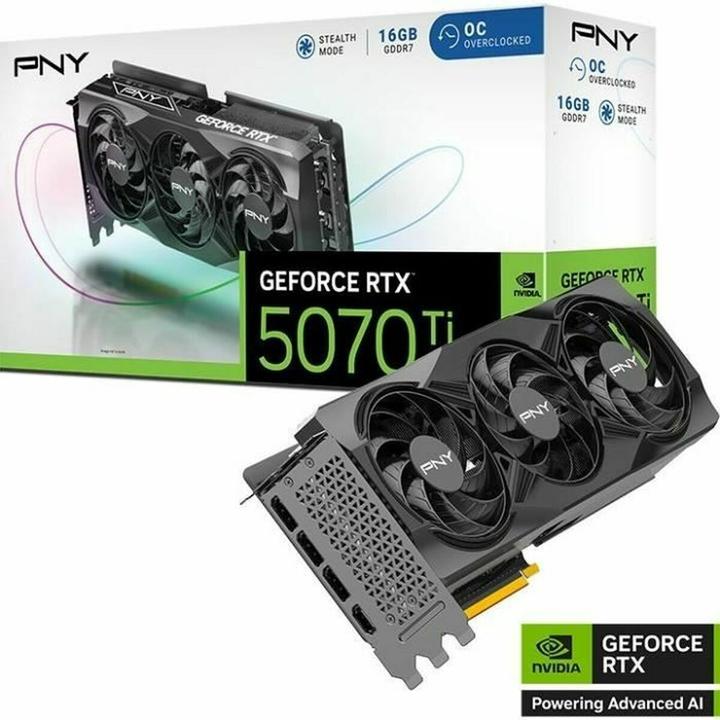 Actual product image PNY GeForce RTX 5070 Ti OC (16 GB)