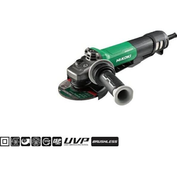 Thumbnail - Hikoki, Winkelschleifer, G13BYEQ2WDZ Winkelschleifer - 125 mm 1900W mit Bremse und Löffelschalter