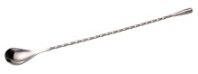 Image du produit Piazza Cuillère à mixer 30cm en acier inoxydable en forme de goutte (Fouet à cocktail)