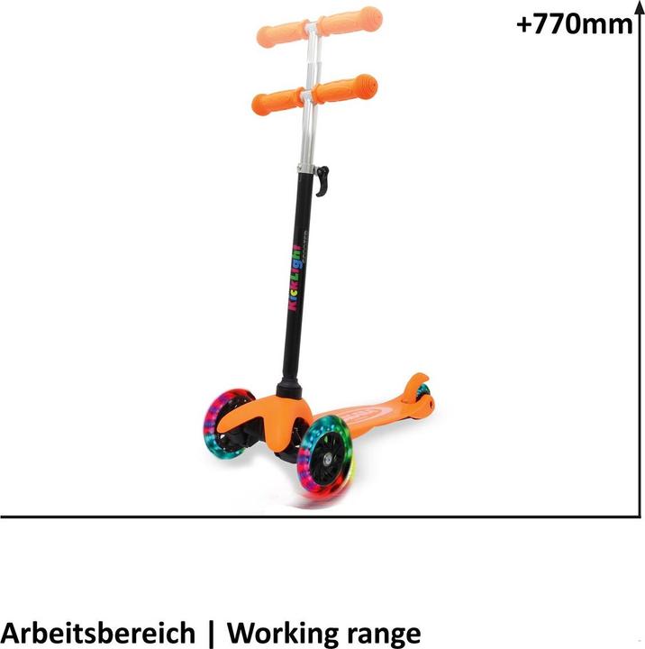 Actual product image Jamara KickLight