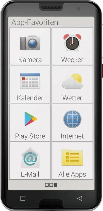 Image du produit Emporia Smart 5 (32 Go, Noir, 5.50", SIM simple, 13 Mpx, 4G)