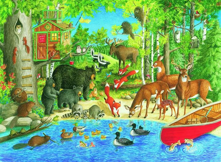 Immagine prodotto Ravensburger Woodland friends (200 pezzi)