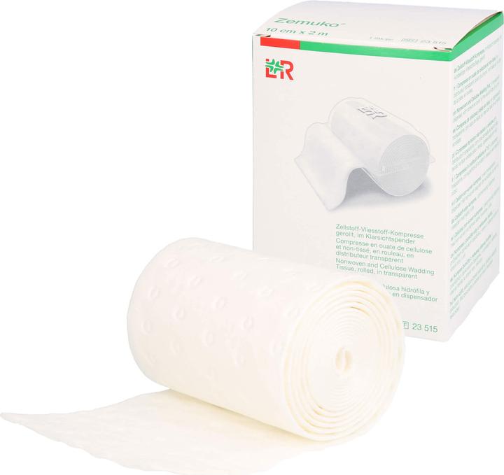 Actual product image L&R Zemuko compress rolled, 1 pc. compresses