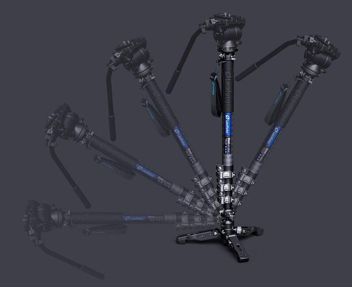 Actual product image Leofoto MV-324CL Carbon fiber tubes: 32/28/25/22mm (Carbon, Metal)