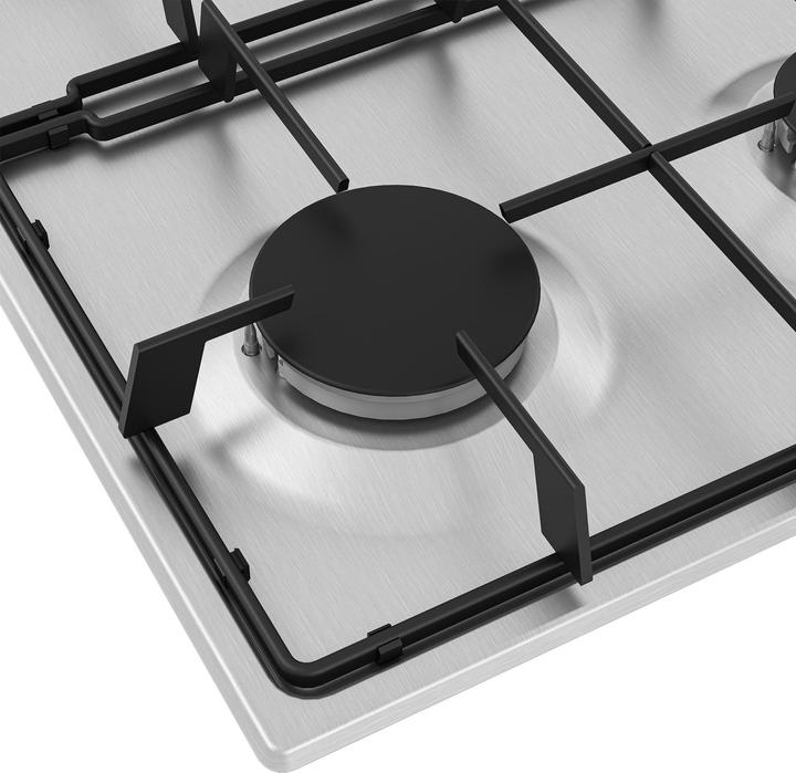 Immagine prodotto Beko HIAG64223SXE piano cottura Stainless steel Da incasso 60 cm Gas 4 Fornello(i)