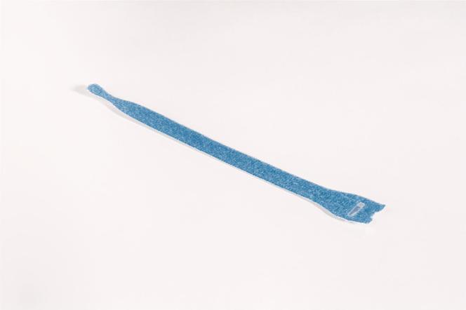 Produktbild HellermannTyton Schnellkabelbinder 200x12,5 Textil blau (Kunststoffkabelbinder, 200 mm, 10 Stk.)