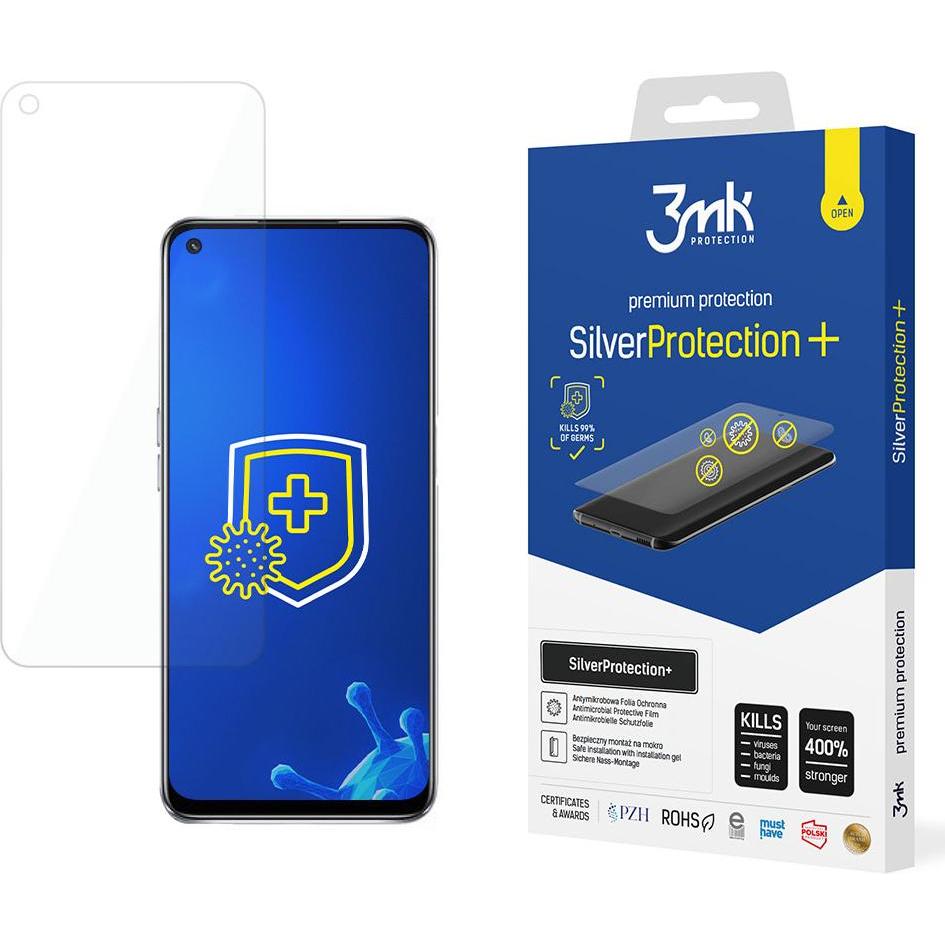3MK Oppo A93 5G – SilverProtection+ (1 Stück, Oppo A93 5G), Smartphone Schutzfolie, Silber