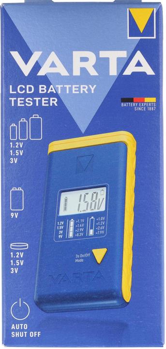 Image du produit Varta Testeur de batterie LCD