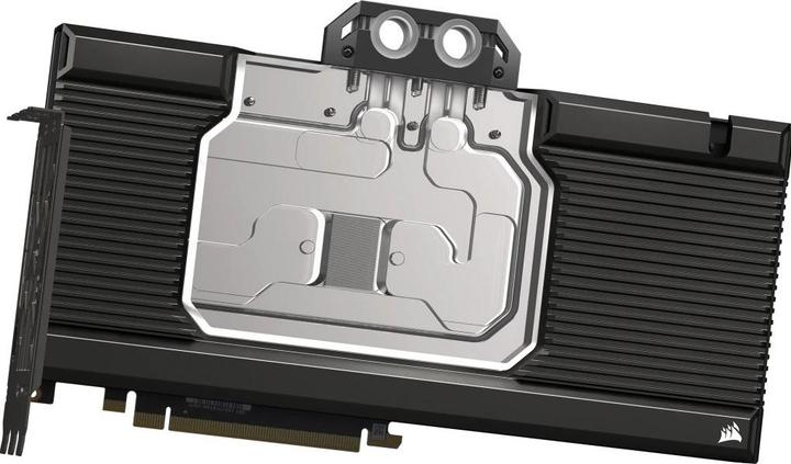 Actual product image Corsair GPU water block, iCUE LINK XG7 RGB 40-SERIES SUPRIM/TRIO (4080 (SUPER))