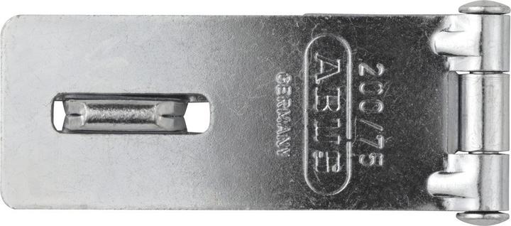 Actual product image Abus Hasp, 200/75 B/SB, pack of 6, silver. (6 pcs.)