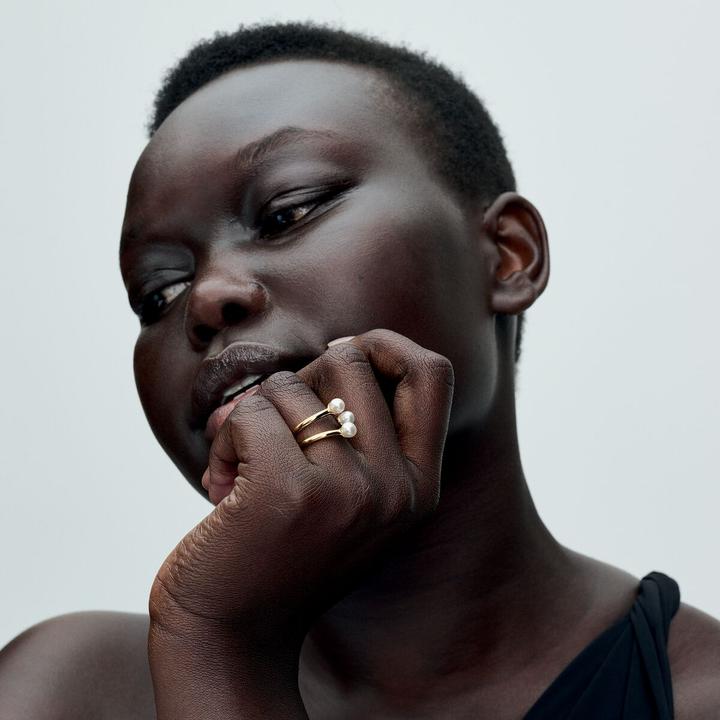 Produktbild Pandora Behandelte Süsswasserzuchtperle Offener Ring (50)