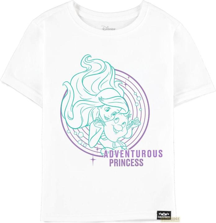 Immagine prodotto Difuzed Disney Principessa senza paura (bambini) - Maglietta a maniche corte Ariel bambina - 146/152 (146, 152)