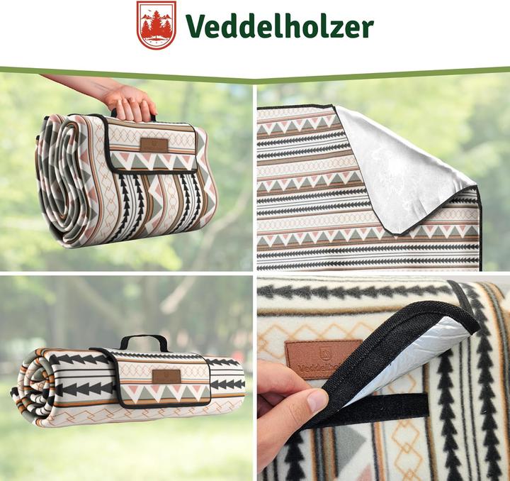 Produktbild Veddelholzer Boho Picknickdecke XXL