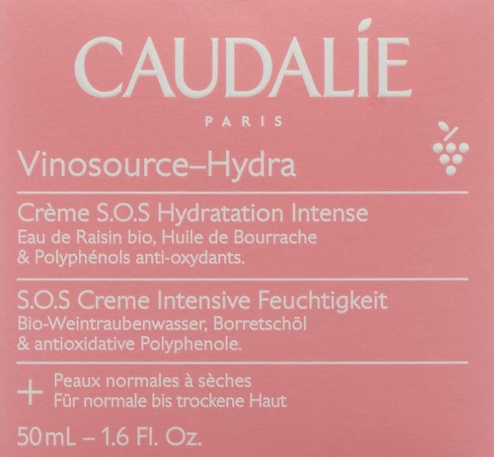 Actual product image Caudalie Vinosource Hydra (50 ml, 24h cream)