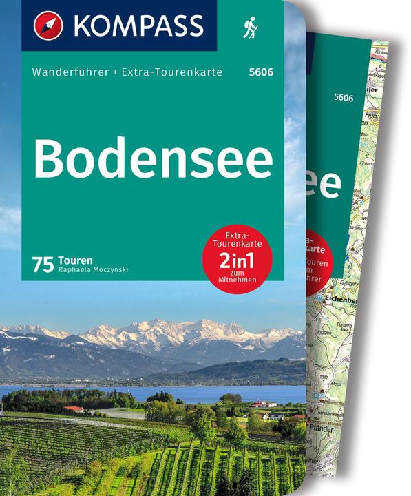 Actual product image Wanderführer 5606 Bodensee, 75 Touren (German, Franziska Baumann, 2022)