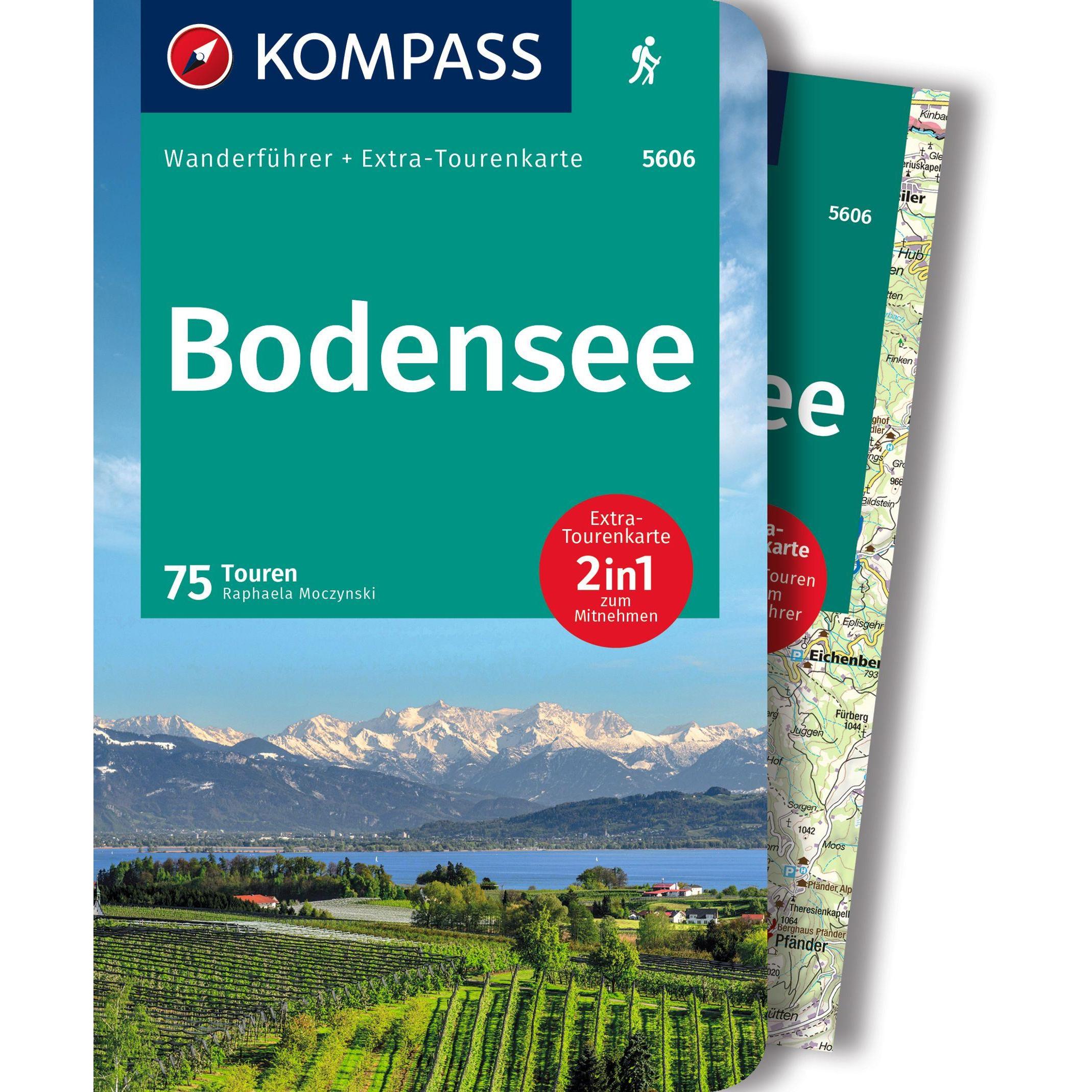 Wanderführer 5606 Bodensee, 75 Touren, Ratgeber von Franziska Baumann