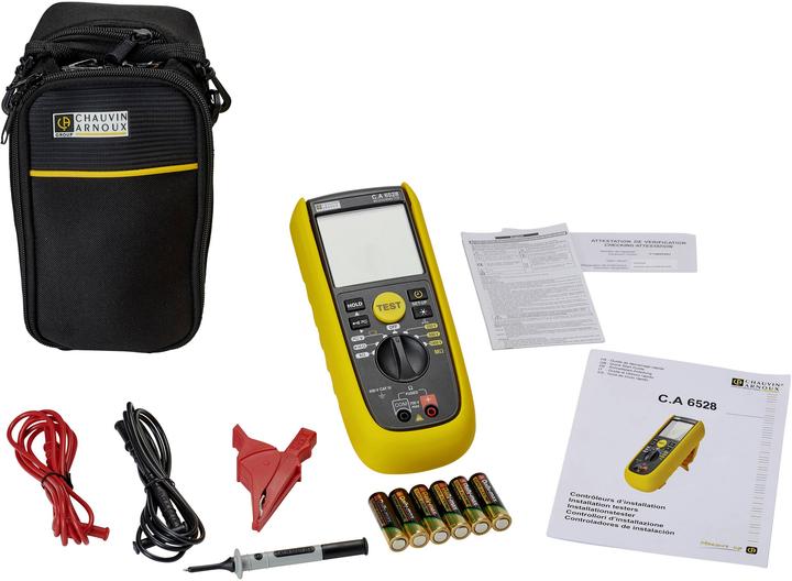 Produktbild Chauvin Arnoux Isolationsmessgerät C.A 6528 Isolationsmesser (Hand-Multimeter)