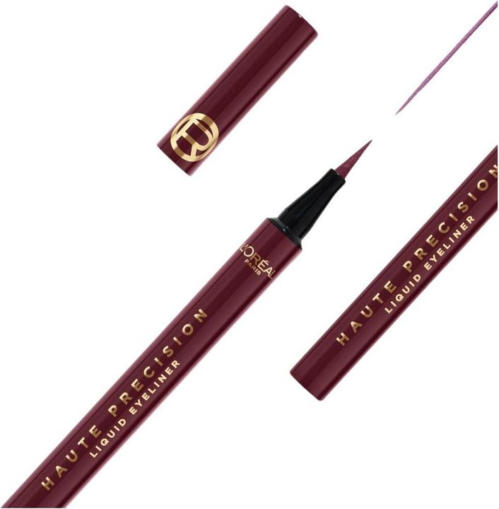 Image du produit L'Oréal Paris L'Oreal Haute Precision Liquid Eyeliner 050 Bordeaux Cashmere (04 Bordeaux, 50, Bordeaux Cashmere)