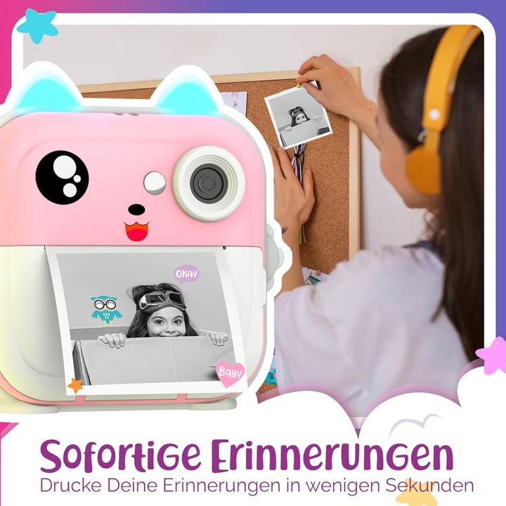 Produktbild TinyGeeks Sofortbildkamera für Kinder
