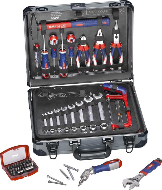 Actual product image kwb Tool box (129 pieces)
