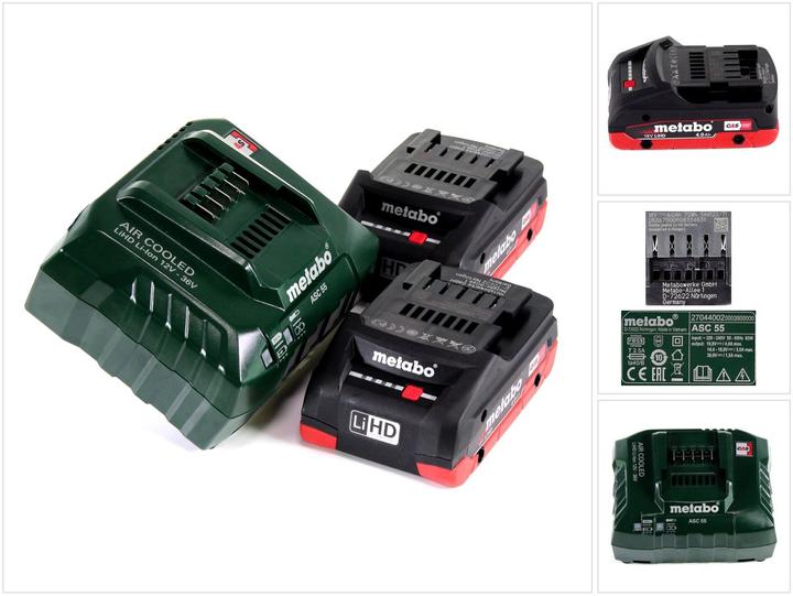 Produktbild Metabo Basis-Set (18 V)