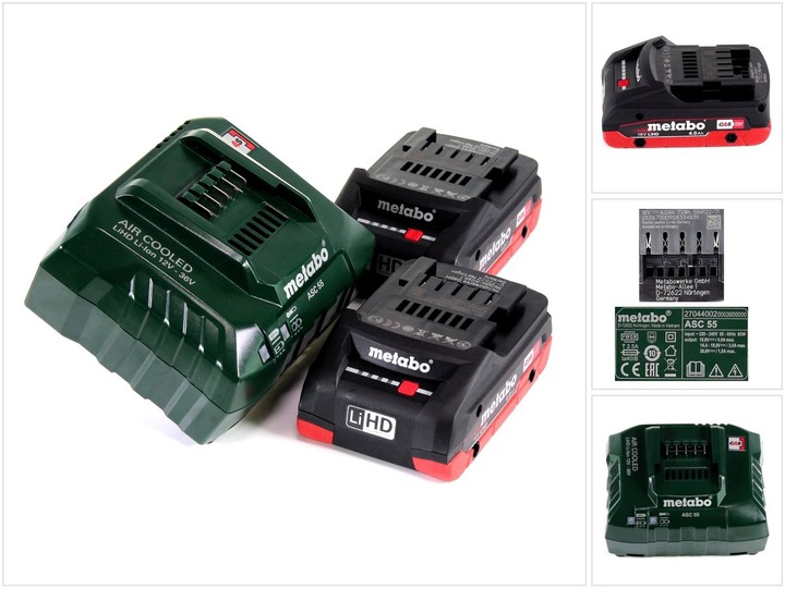 Actual product image Metabo Basic set (18 V)