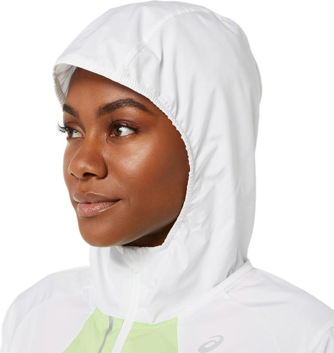 Produktbild ASICS Performance Summer Lite-Show Jacket Lady Brilliant White/Lime Green (XS)