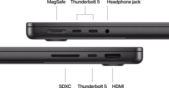 Produktbild Apple MacBook Pro 14 – 2026 (14.20", 4000 GB, 128 GB, DE, M5 Max)