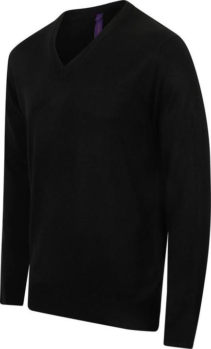 Immagine prodotto Henbury Felpa uomo con collo a V in acrilico (3XL)