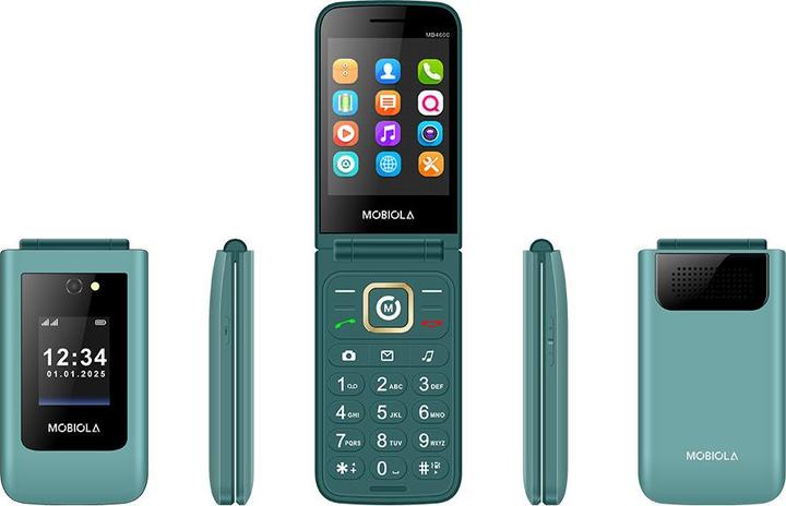 Immagine prodotto Mobiola Gsm-Telefon Flip Grünes Telefon Für Senioren Mb4600 4g