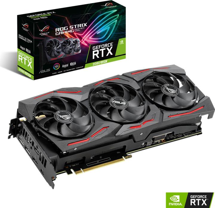 Actual product image ASUS GeForce RTX 2080S ROG Strix A8G Gaming (8 GB)